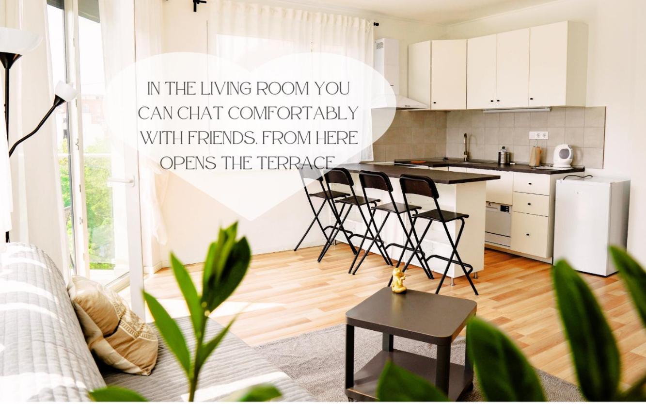 Matyas Corner Apartments Panorama Apartment II Будапеща Стая снимка